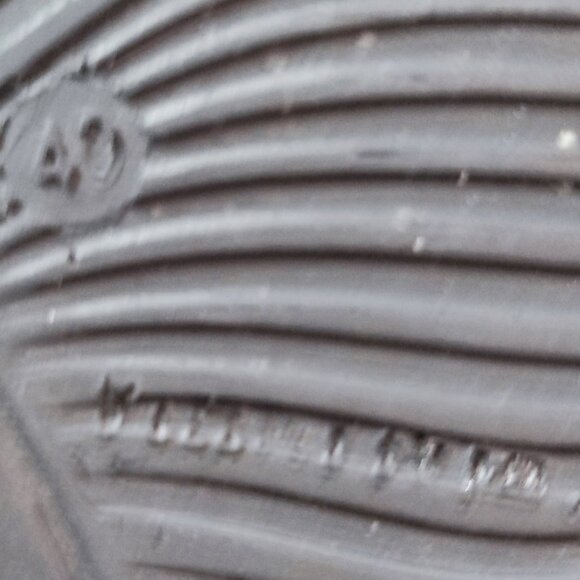 Rieker Comfort closed toe flat sandals leather cream women's size EU 40 US 9 - Picture 8 of 8